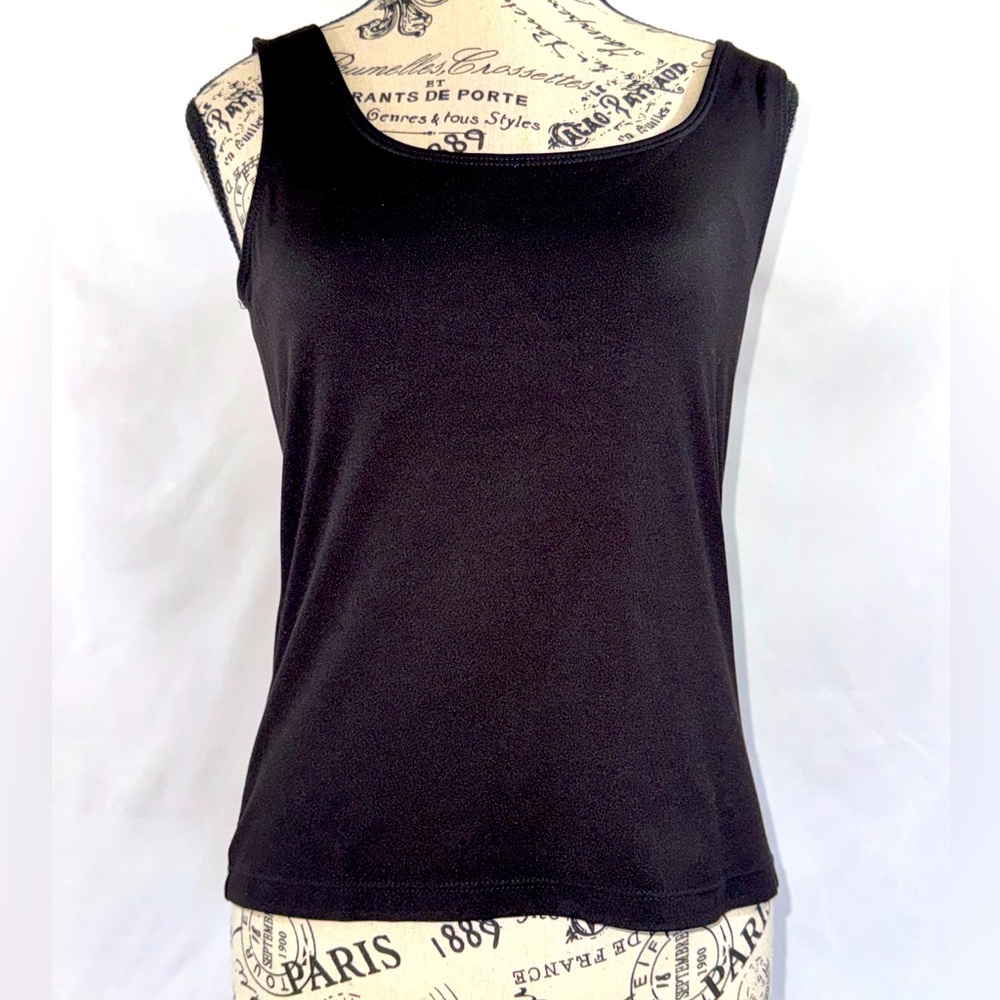 White House Black Market Black Tank Top